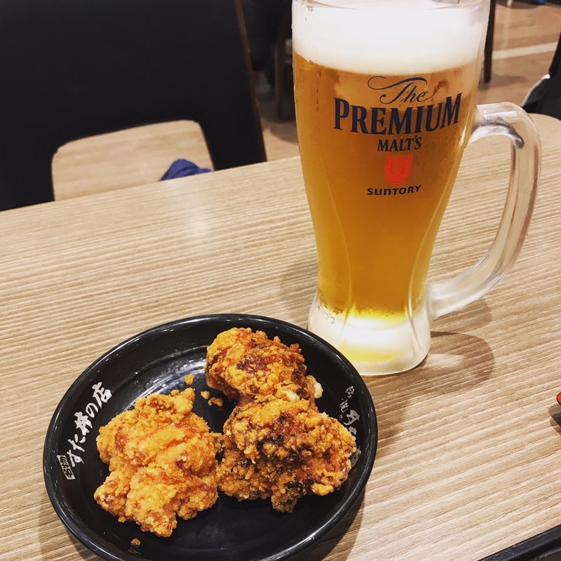 唐揚げ(伝説のすた丼屋 ダイバーシティ東京プラザ)