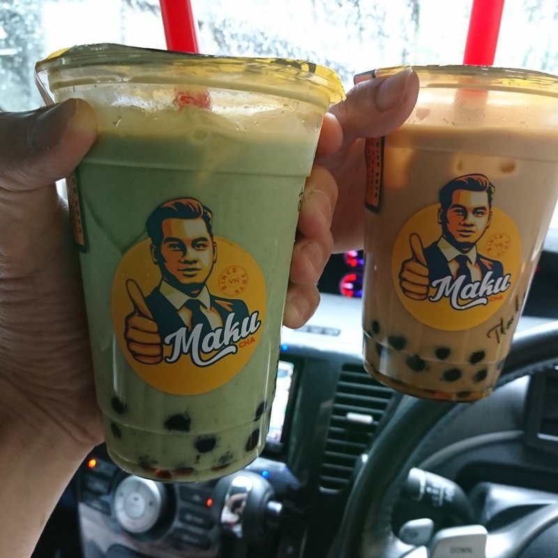 褐色砂糖タピオカミルク茶(MAKUCHA)