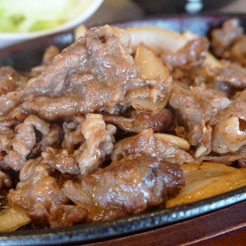 和牛鉄板定食(堀ちゃん牧場 今宿駅前店)