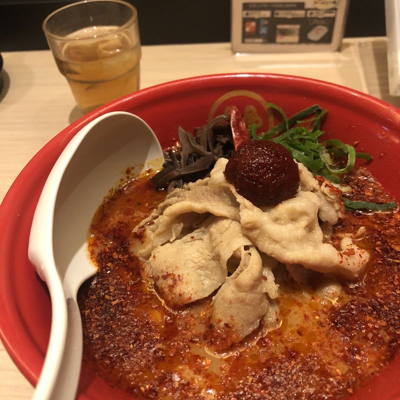 ガンダムラーメン(TOKYO豚骨BASE MADE by博多一風堂 品川店 )