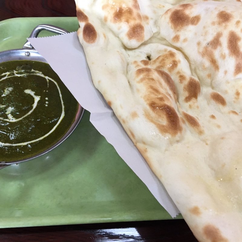 Eセット（ほうれん草カレー）(王様のカレー )