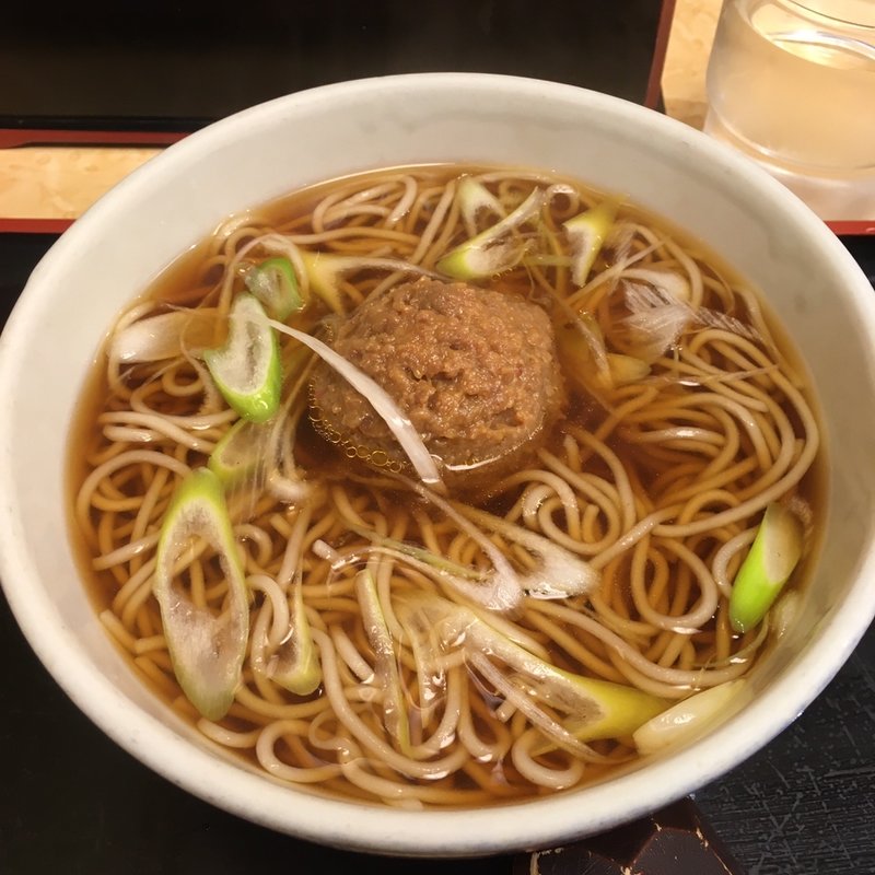 信州肉味噌そば(小諸そば 御徒町店)