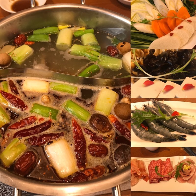 火鍋(中華旬彩料理・火鍋 聚 サンシャインシティ・アルパ店)