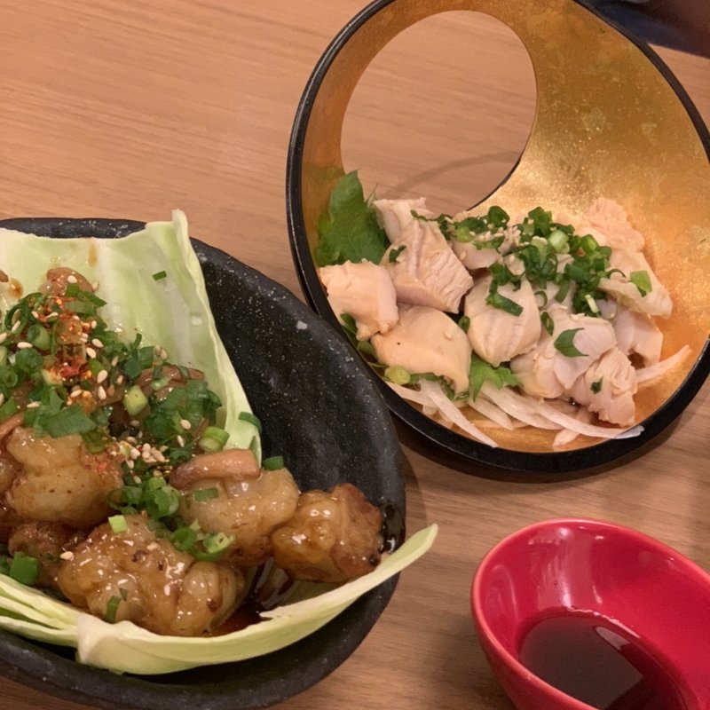 焼きもつ(博多もつ処東屋　ふたば店)