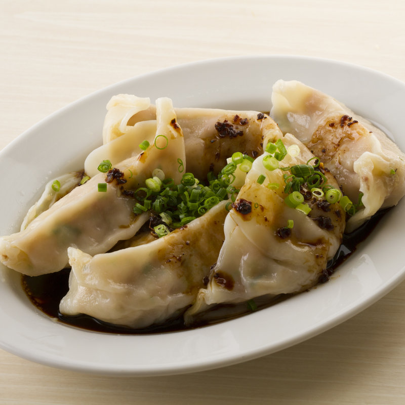 スタミナ餃子ピリ辛ソース(立吉 渋谷本店 （たちきち）)