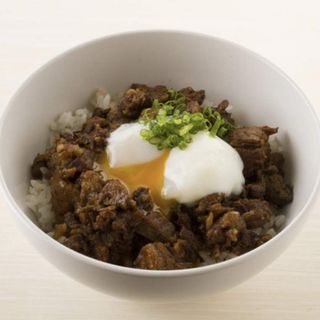 特製肉掛けご飯 のっけ温玉(立吉 渋谷本店 （たちきち）)