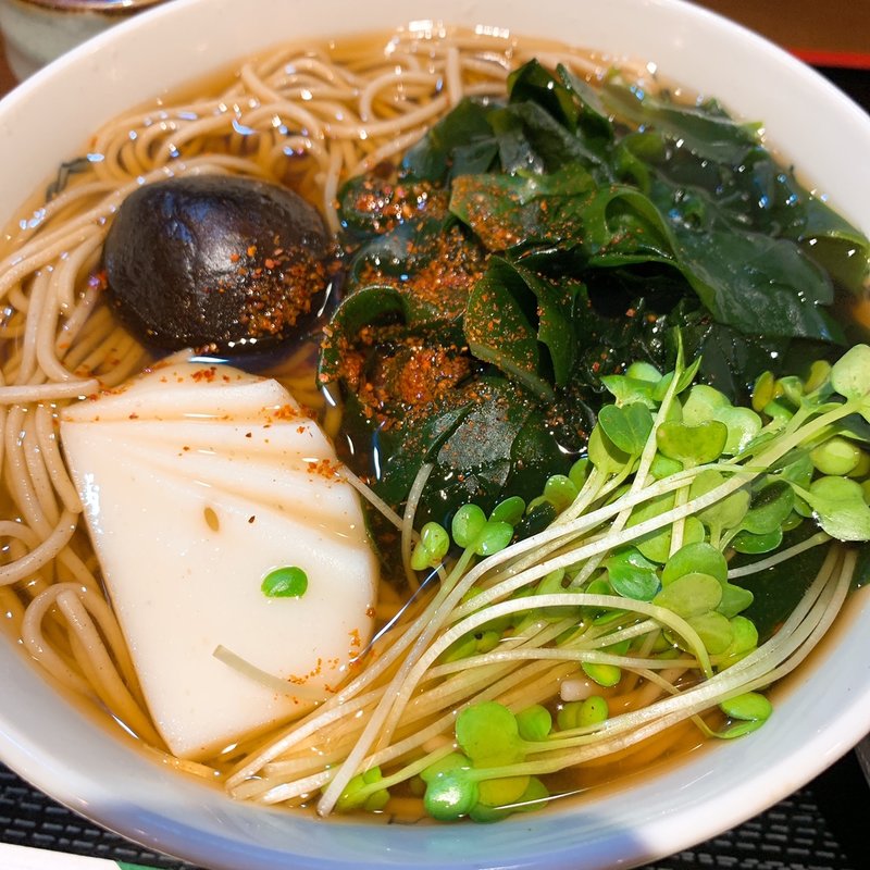 わかめそば(味奈登庵 横浜天理ビル店)