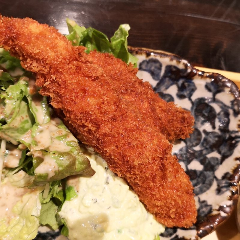 大海老とサーモンのフライ(やさいと、 )