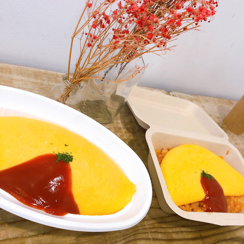 トロトロオムライス(little pool coffee)