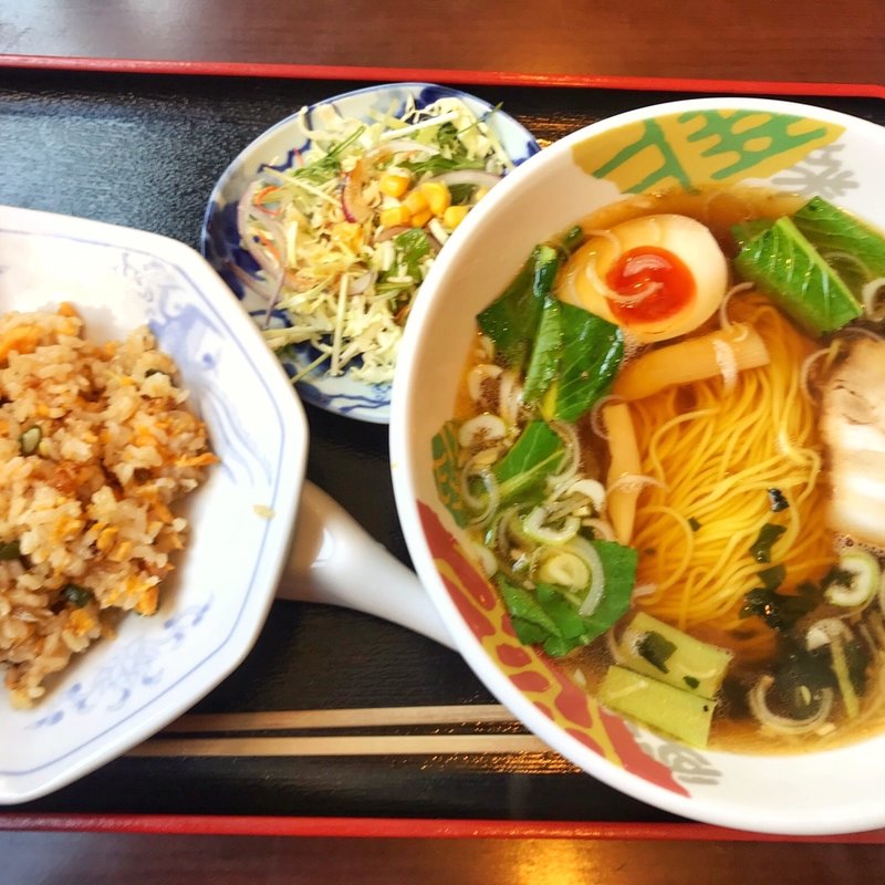ラーメン炒飯セット(深川太郎)