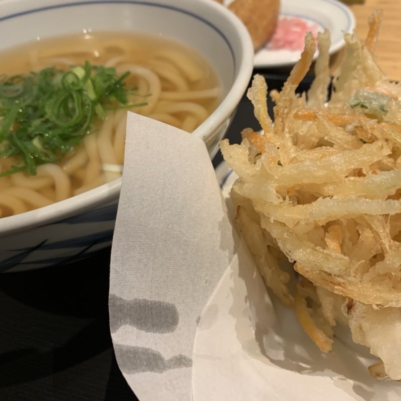 かき揚げうどん(ウエスト 祗園店)