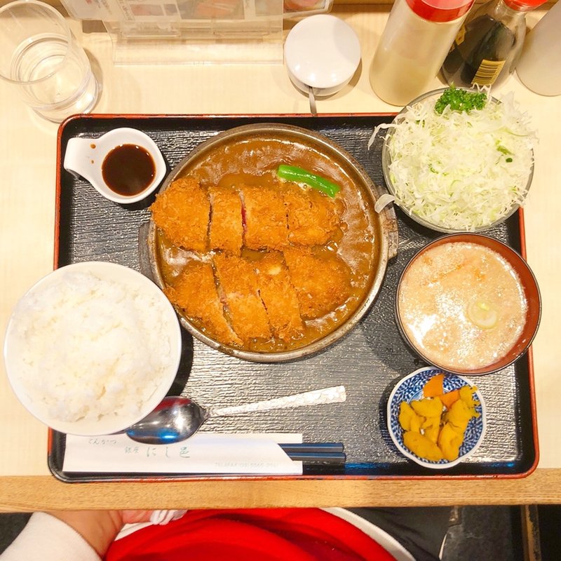 上ヒレかつカレー膳(にし邑)