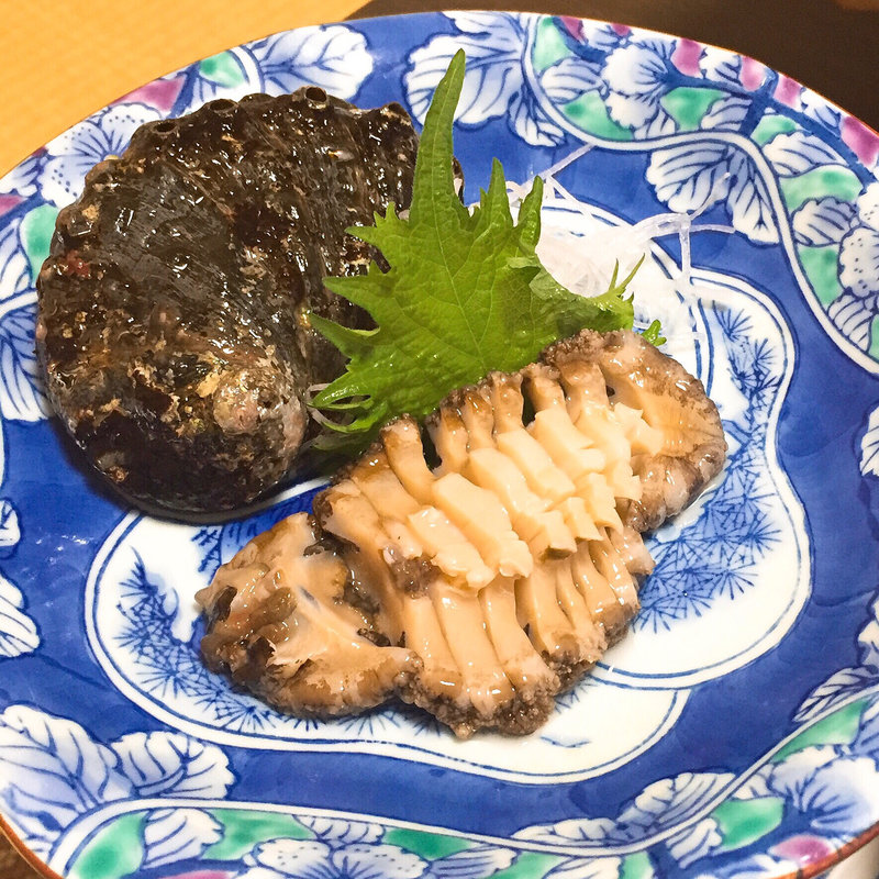 アワビ(いわない温泉 高島旅館)