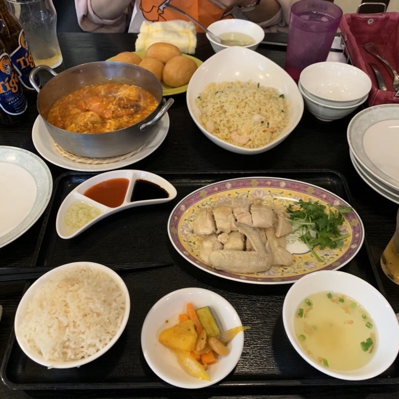 海南チキンライスセット(シンガポール・シーフード・リパブリック)