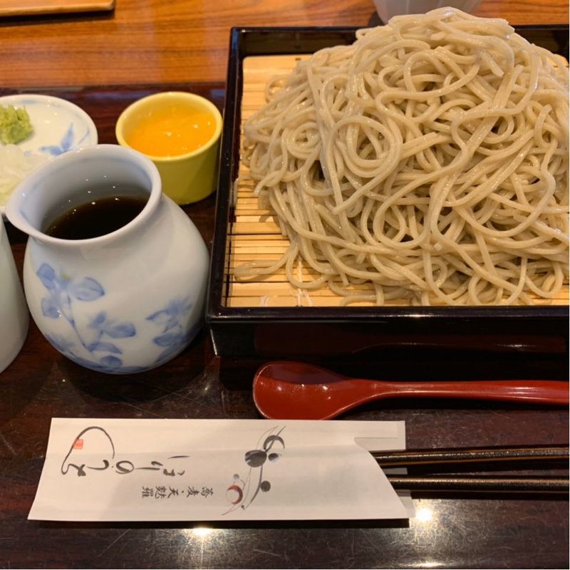 ざるそば(ほりのうち)