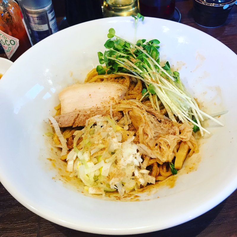 麻辣油そば(中華居酒屋 ヤマタニ餃子店 千歳船橋店)