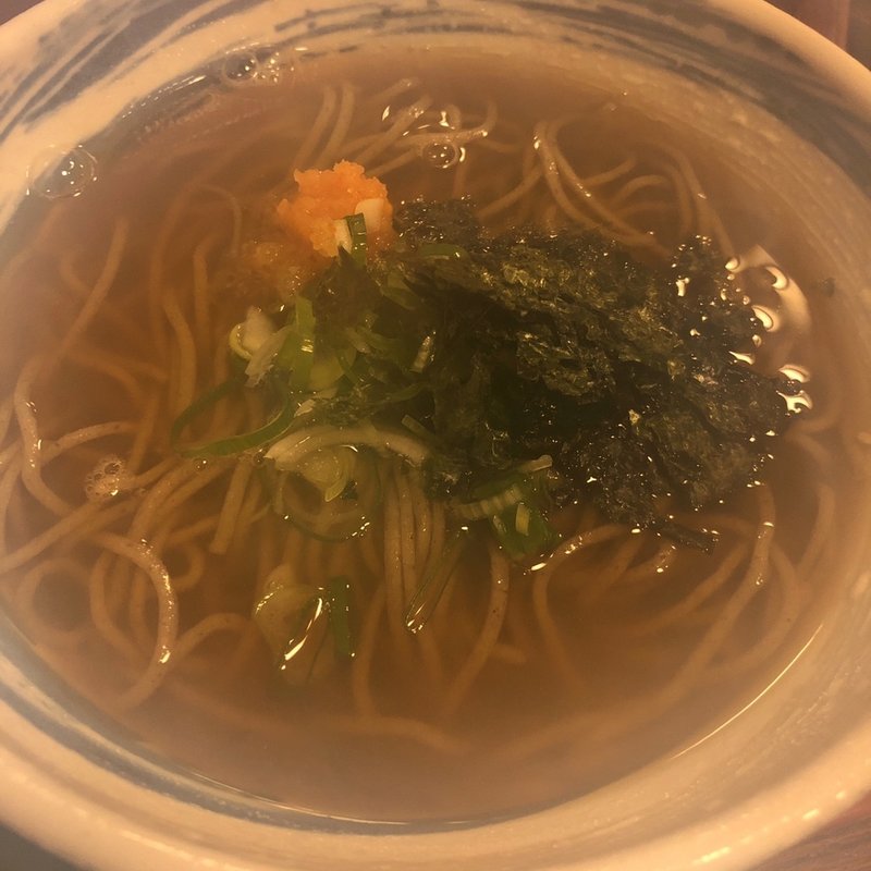 釜揚げそば(荒木屋 （あらきや）)