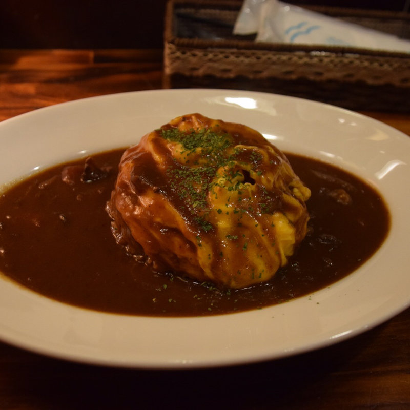 オムライス　ビーフソース(コンコンブル)