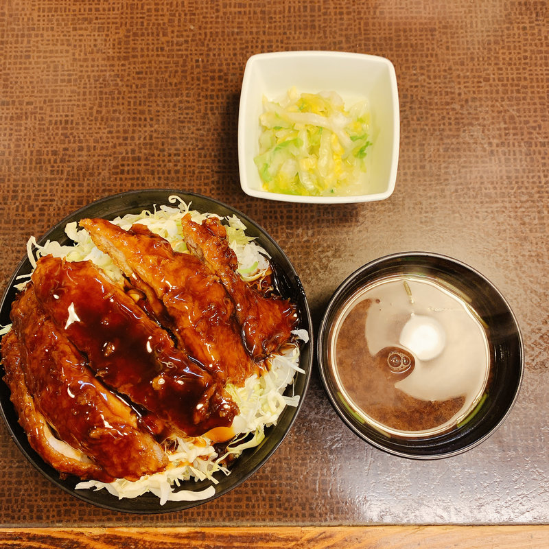 ソースカツ丼セット(大)(味べい 本町店 （あじべい）)