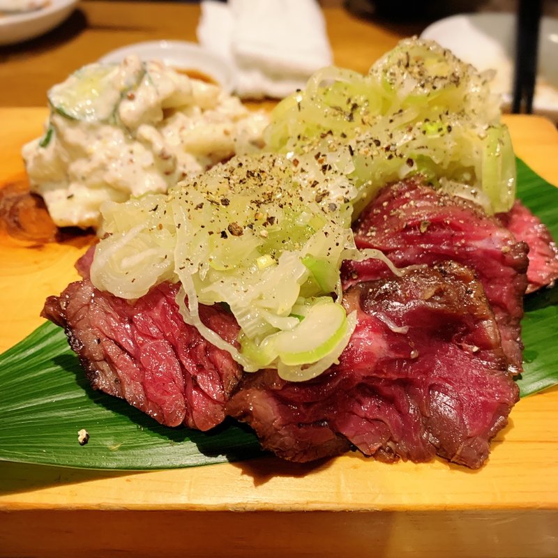 ネギ塩牛ハラミ(いが嵐倉庫 )