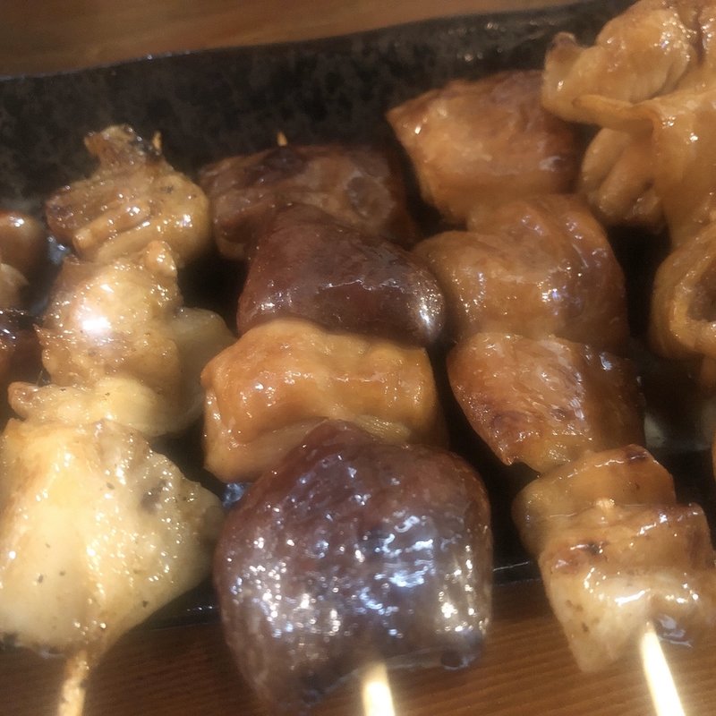 焼きとん6種盛り(浦野屋 やきとんてるてる)