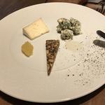 チーズの盛り合わせ(エノテカ・イル・ジェンティーレ)