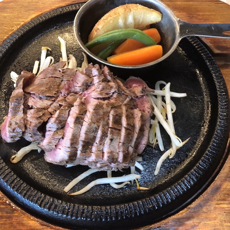 カントリーステーキランチ(ステーキハウス レッドマン 空港店)