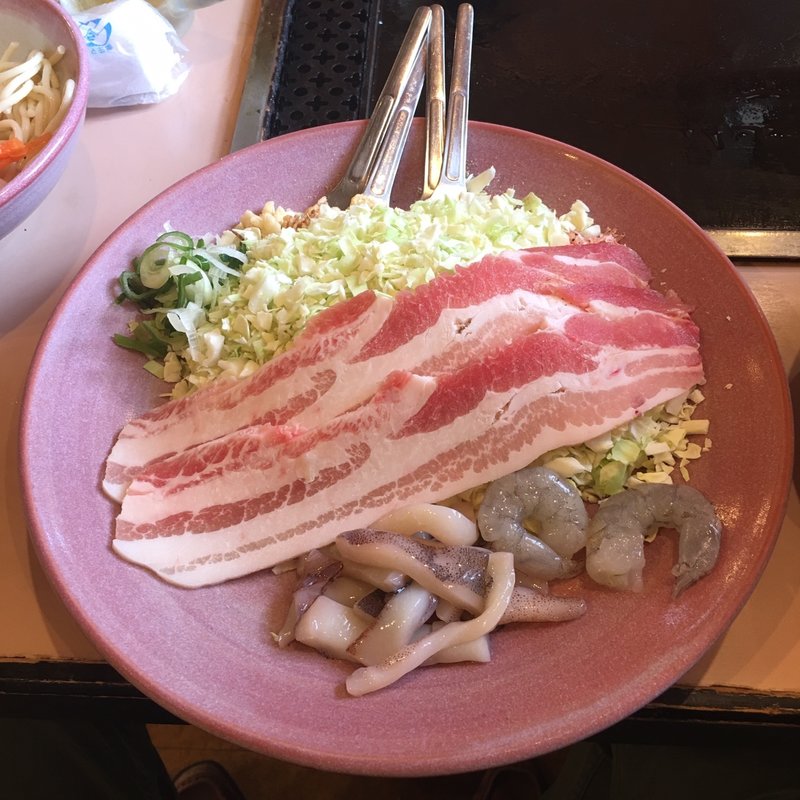 ミックスもんじゃ焼き(やっちゃば 守山志段味店)