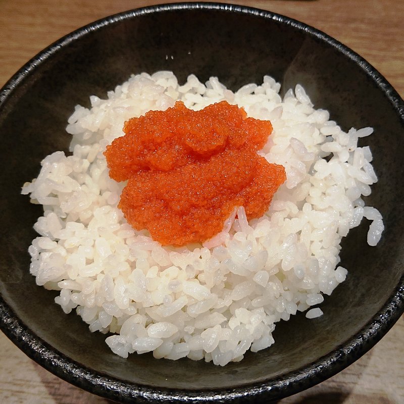 明太ごはん(濃厚博多豚骨 たかくら 武蔵小杉店)