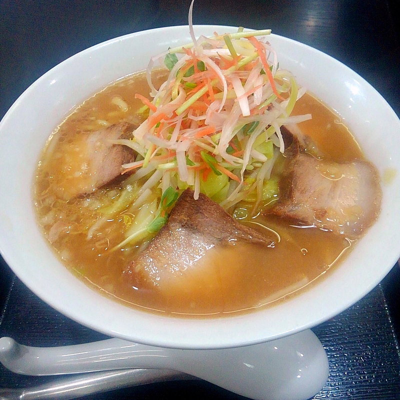 しょうが風味のあったか味噌ラーメン(会津喜多方ラーメン坂内 小法師 水沢店 （あいづきたかたらーめんばんない こぼし）)