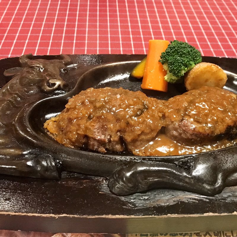 おにぎりハンバーグ(炭焼きレストランさわやか 静岡瀬名川店 )