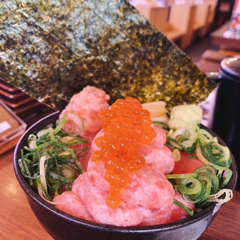 マグロたたきのどかもり(目利きの銀次 田町芝浦口駅前店)