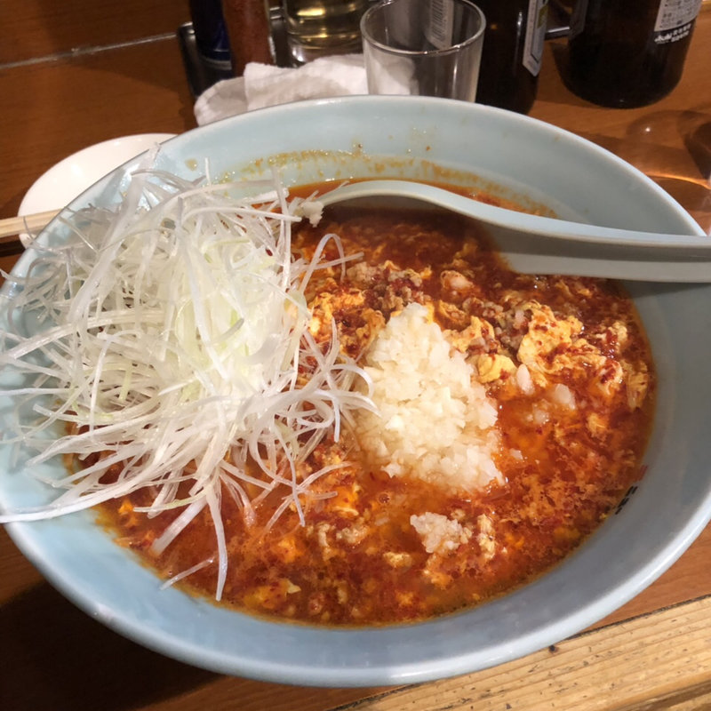ネギタンタン麺 オールダブル(元祖ニュータンタンメン本舗 蒲田店)