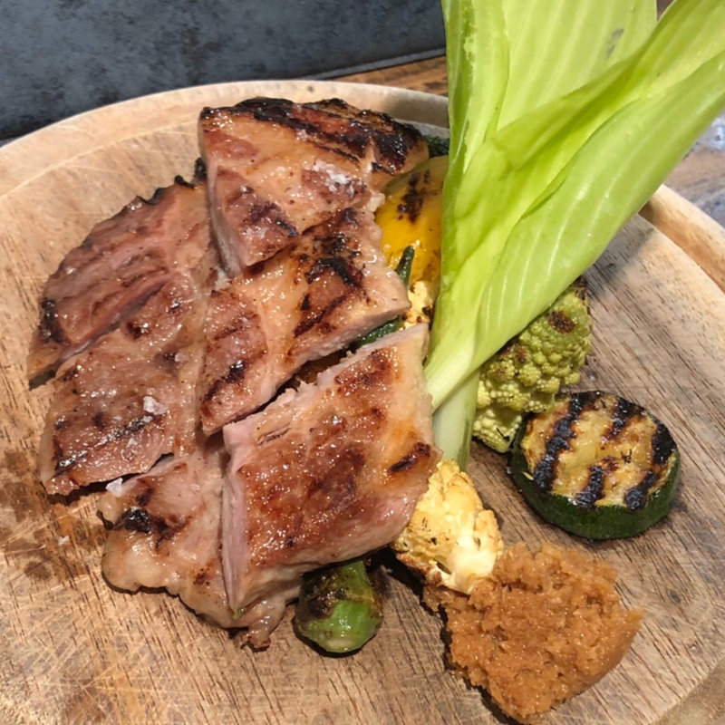 豚肉のソテー山わさび添え(イル・ドージェ)