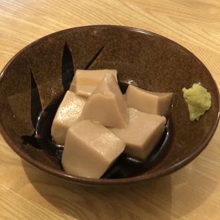 胡麻豆腐(大地と海のめぐみ 魚 （だいちとうみのめぐみ ぎょっ）)