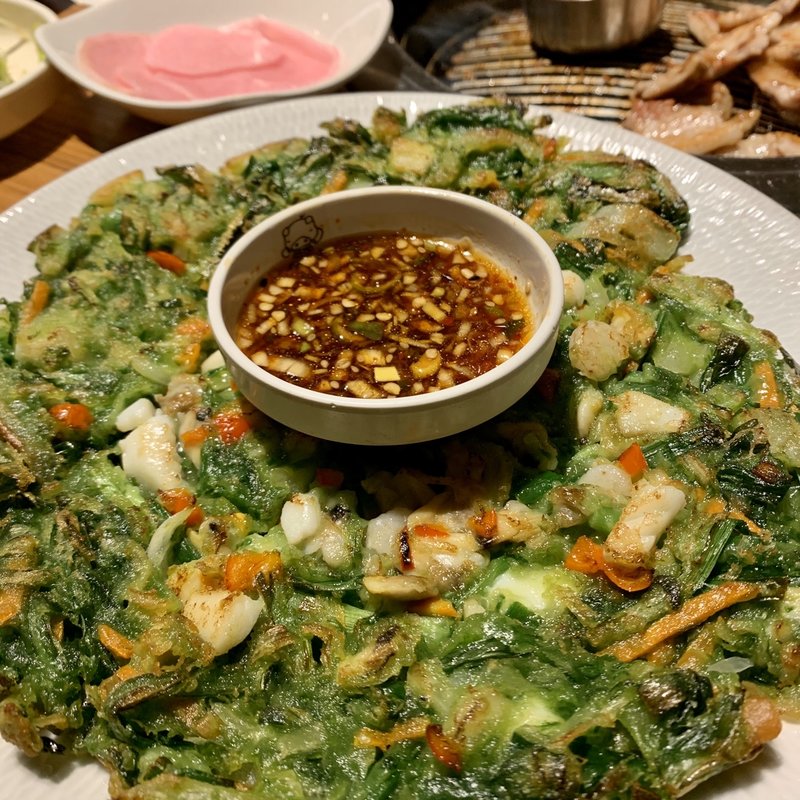 海鮮ニラチヂミ(とんちゃん プラス 職安通り店)