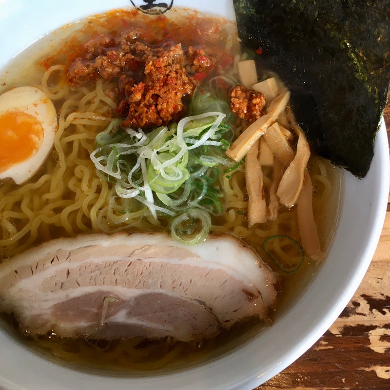 塩らーめん＋辛肉(らーめん　空)