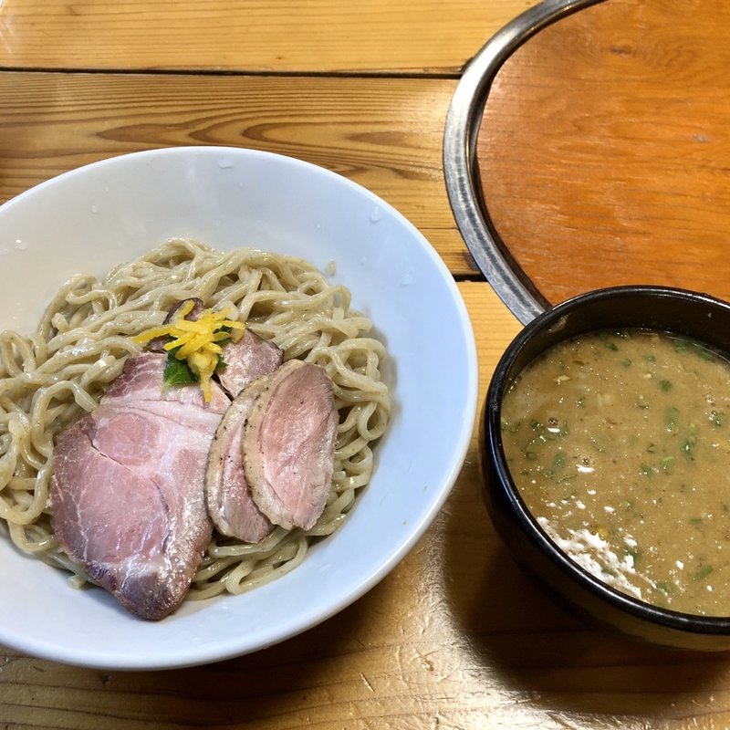 鴨白湯つけそば(はりけんらーめん 南店 )