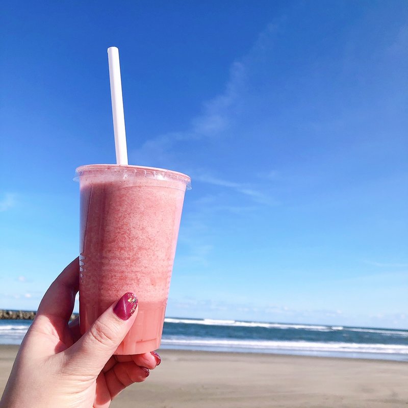 ストロベリースムージー(ビーチバーガー 9)