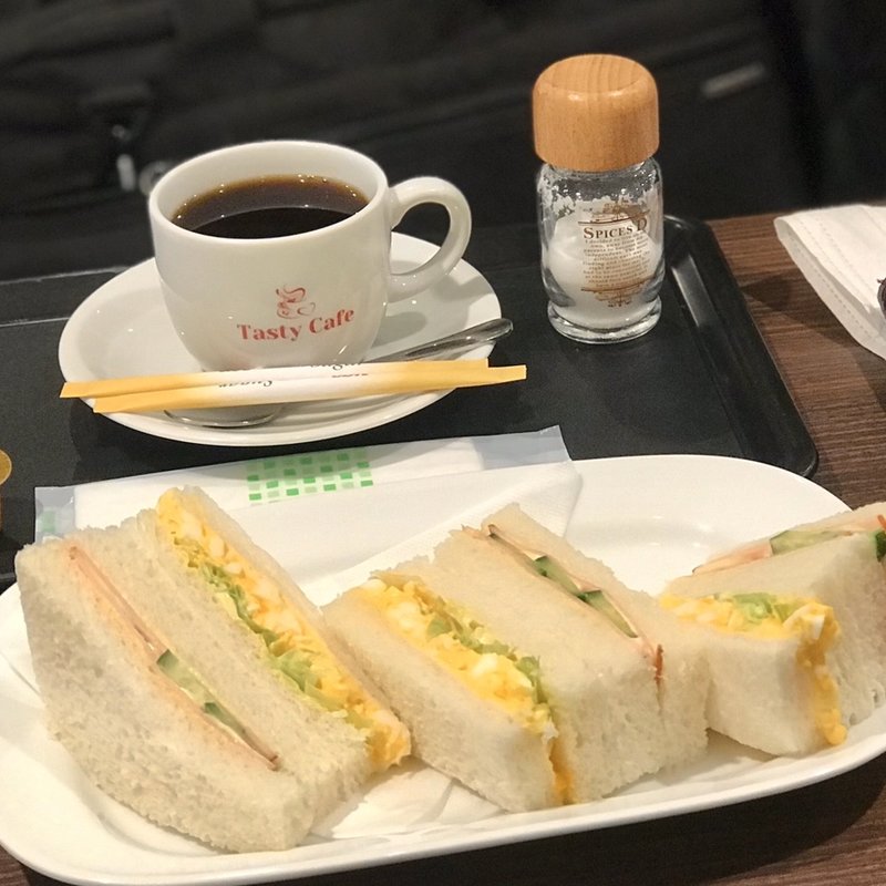 ミックスサンド(コーヒー付き)(テイスティカフェ)