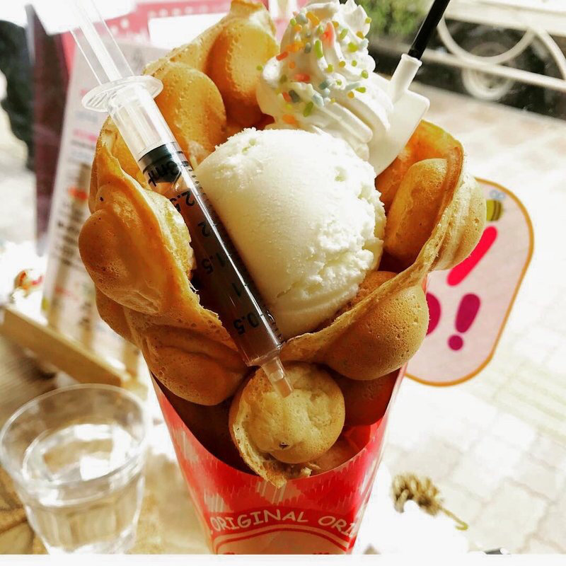 エッグワッフル(ハニートリップ （Honey Trip）)