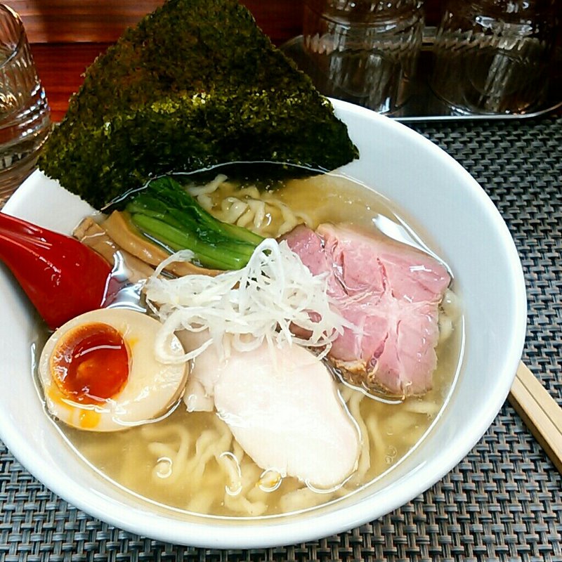 特製塩ラーメン(自家製手もみ麺 鈴ノ木)