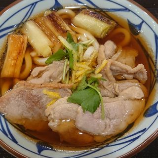 鴨ねぎうどん(丸亀製麺モザイクモール港北)