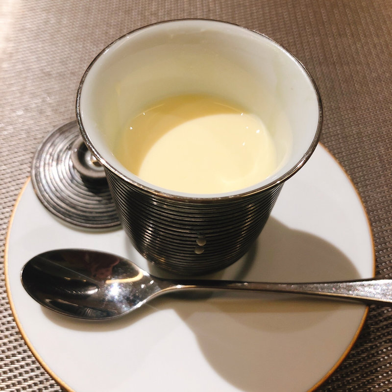 八女茶のプリン(銀座大石)