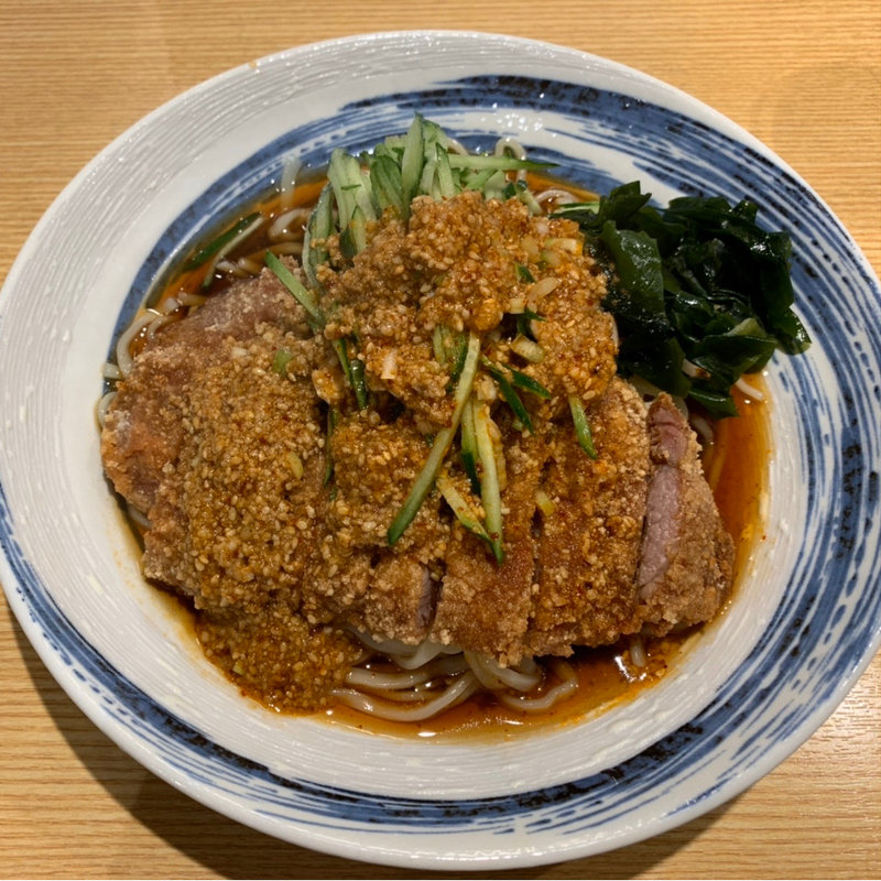 排骨冷やし担々麺(排骨担々 五ノ井)