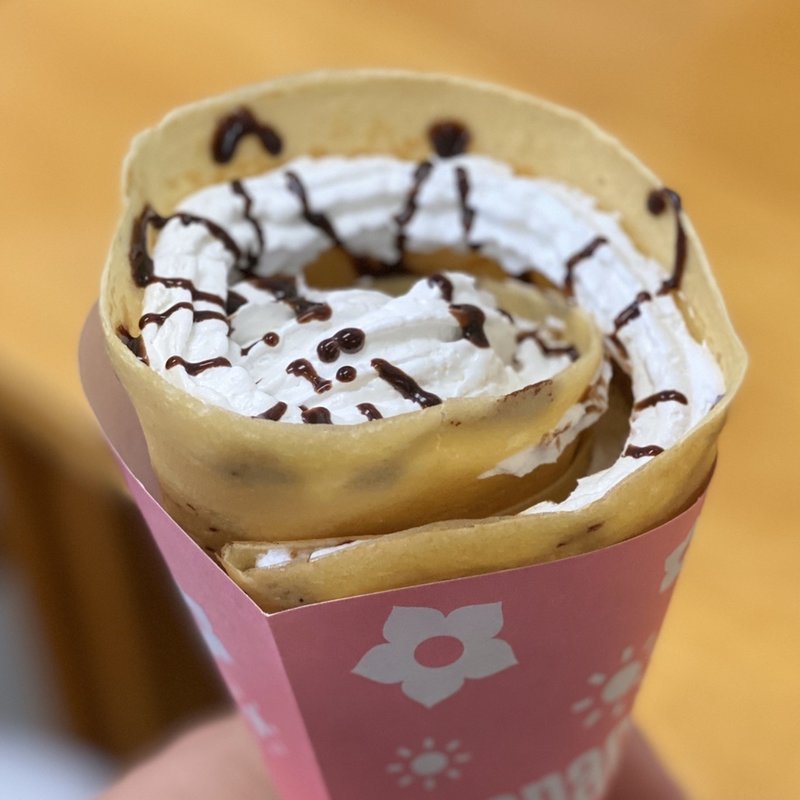 チョコ生クレープ(nagano crepe panda（長野クレープパンダ）)