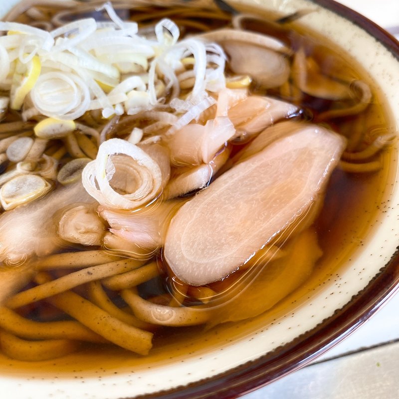 岩下の新生姜そば(きそば 宇都宮線ホーム )