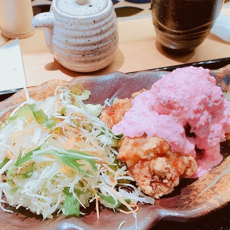 チキン南蛮　自家製ピンクタルタル(さかなさま 大手町店)
