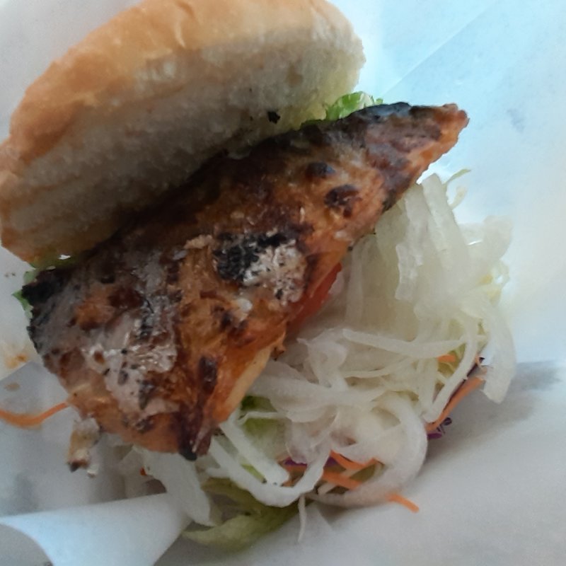 サバサンド(自由が丘バーガー羽田店)