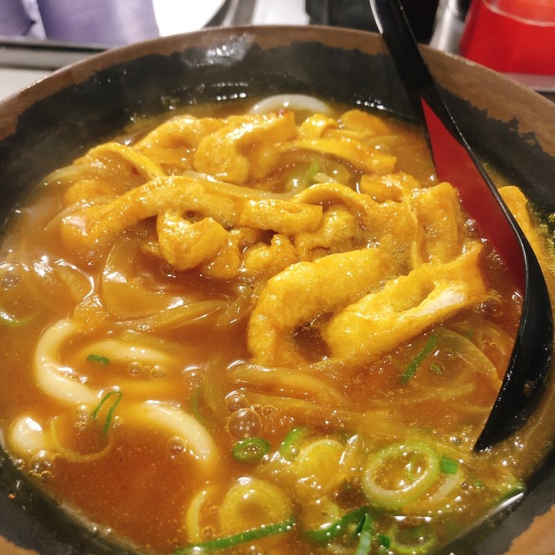 カレーうどん(うどん そば 松屋)